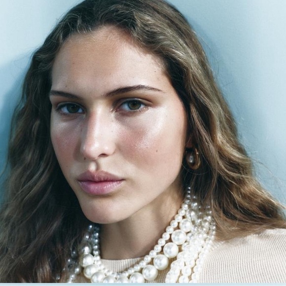 Zara Hoop & Pearl Earrings NWT. ✨🔥💖💖 - Picture 3 of 6